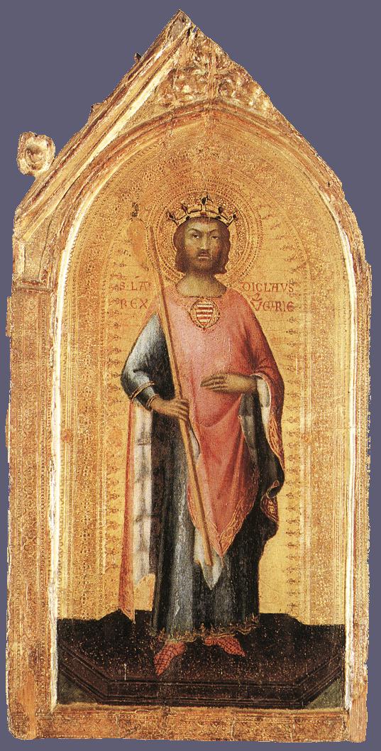 Simone Martini St Ladislaus, King of Hungary